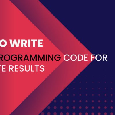 How to write clean programming code for absolute results